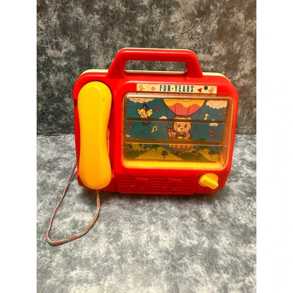 FUN-YEARS Vintage Toy Phone with MFUN-YEARS Vintage Toy Phone with Music & Sound